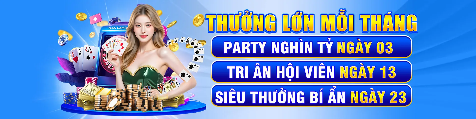 Sảnh Casino fun88min sang trọng