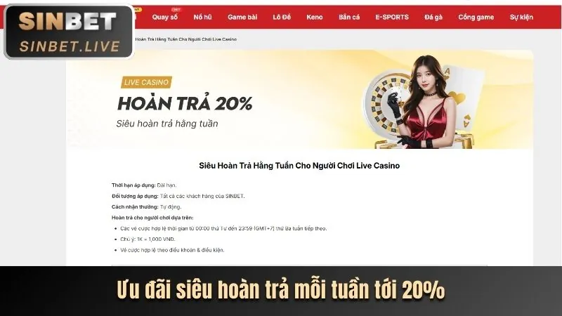 Hoàn Trả Hàng Tuần fun88min